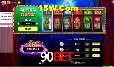 Jogos de Slot 90Bet